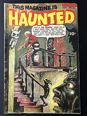 #ad This Magazine Is Haunted #12 Golden Age Comic Pre Code Horror 1st Print G VG *A4 $179.79