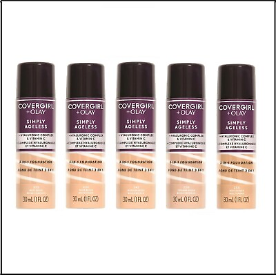 #ad CoverGirl Simply Ageless 3 In 1 Liquid Foundation 1oz YOU CHOOSE $14.99
