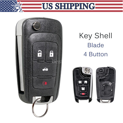 #ad Replacement For 2011 2012 2013 2014 2015 2016 Buick Regal Key Fob Shell Case $7.99