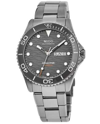 #ad New Mido Ocean Star 200 C Grey Dial Steel Men#x27;s Watch M042.430.11.081.00 $785.85