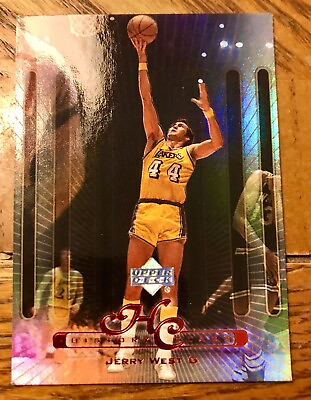 #ad 1999 00 Upper Deck History Class Lakers #HC7 Jerry West FREE SHIPPING $2.95