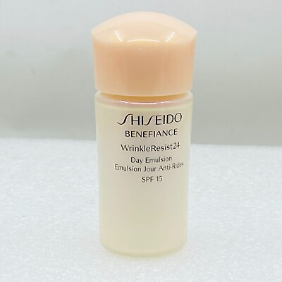 #ad NEW Shiseido Benefiance WrinkleResist 24 Day Emulsion SPF 15 0.5fl oz BOXLESS $13.88