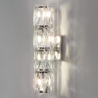 #ad Crystal Wall Sconces Indoor Modern Sconces Wall Lighting Fixtures Indoor Chr... $131.55