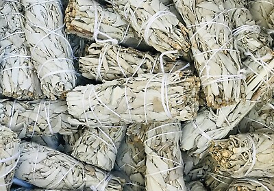 #ad CALIFORNIA WHITE Sage Smudge Stick 4quot; Long Fresh SAGE 2 wand 2.99 only $2.99
