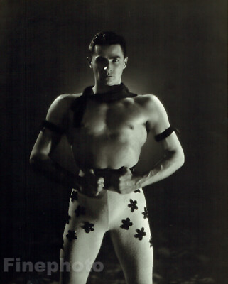 #ad 1949 GEORGE PLATT LYNES NYC Ballet Dancer JOHN KRIZA Billy The Kid Photo Gravure $268.13