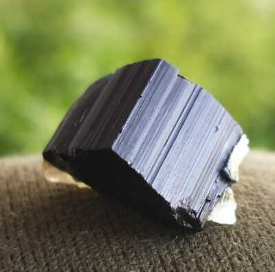 #ad Natural Rare Dark Royal Blue Tourmaline Crystal Unique Crystal US Seller $36.00