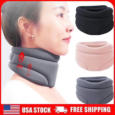 #ad Women and Men Neck Brace Neck Brace for Neck Pain and Support One Size Fits All $16.35