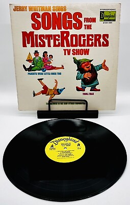 #ad Jerry Whitman Sings Songs From the Mister Rogers TV Show LP Disneyland STER1351 $15.00