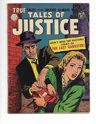#ad Tales Of Justice No 12 1950#x27;s Australian Atlas Reprint J. Scott Pike Story $8.99