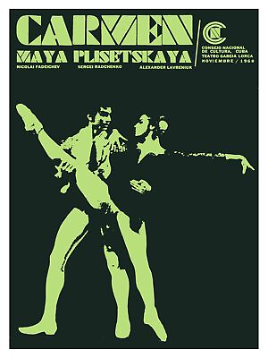 #ad 2249.Decoration Poster.Carmen Maya Plisetskaya Ballet Decorative Art.Dancers $60.00