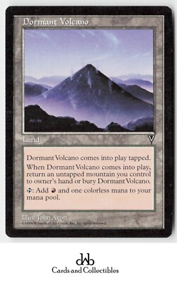 #ad Visions Dormant Volcano Lightly played Uncommon $2.49