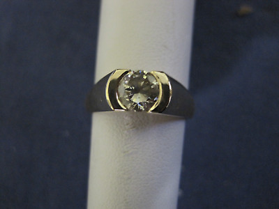 #ad #173 unisex14K gold 1.01ct K I1 diamond ring $1989.00