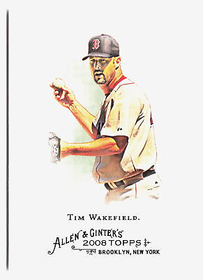 #ad 2008 Topps Allen amp; Ginter Tim Wakefield Boston Red Sox #130 $1.49