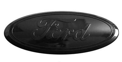 #ad NEW Ford Oval Logo Emblem Black on Black 9 inch $9.00