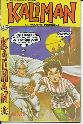 #ad Kaliman El Hombre Increible #1003 Enero 15 1985 Mexico $9.59