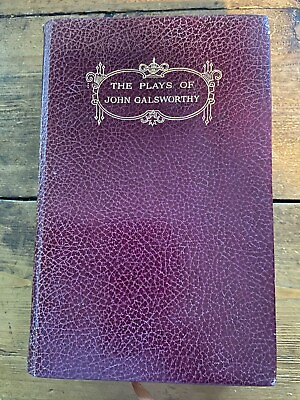 #ad The Plays of John Galsworthy 1932 Gold Page Edge ID:035 GBP 2.99
