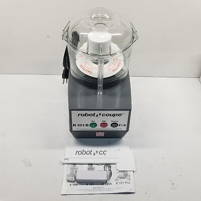 #ad Robot Coupe R101BCLR 2.5 Qt. Clear Batch Bowl Food Processor $614.00