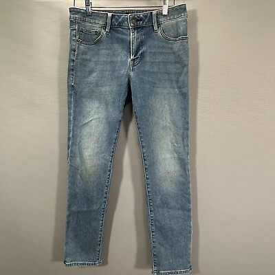 #ad Express Jeans Mens 29 Slim Fit Hyper Stretch Cotton Medium Wash Pockets $19.99