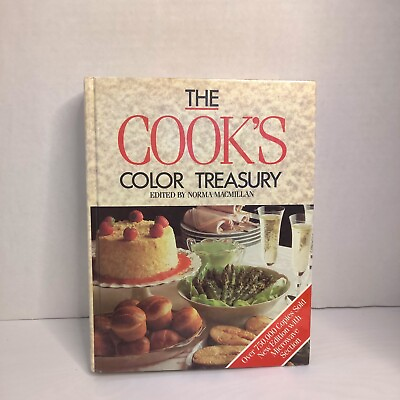 #ad quot;The Cook#x27;s Color Treasuryquot; Cook Book 1987 $12.00
