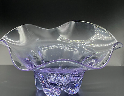 #ad Amazing 6quot; Tiffin modern free form bowl plus Purple color $249.90