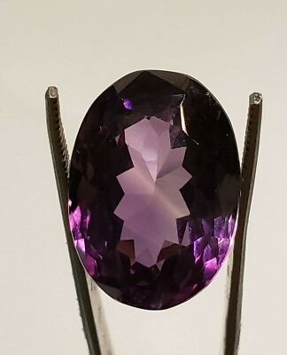 #ad 100% Natural very beautiful Oval shaped Amethyst. $169.99