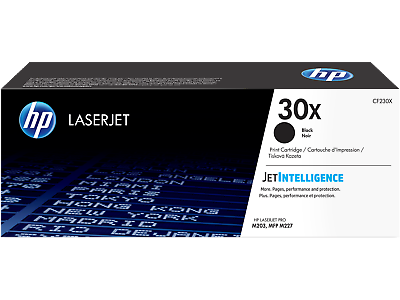 #ad HP 30X High Yield Black Original LaserJet Toner Cartridge 3500 pages CF230X $116.99