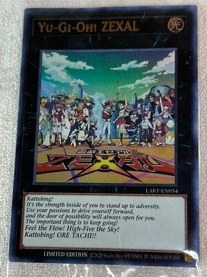 #ad Yu Gi Oh Zexal Limited Edition SEALED amp; New Ultra Rare Yugioh Card $5.00