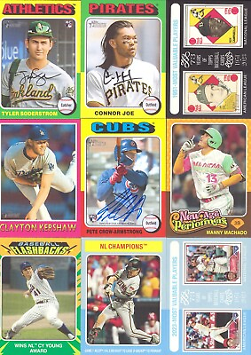 #ad 2024 Topps Heritage MINI INSERTS VARIATIONS SERIAL #ED Pick From List $3.49
