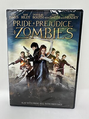 #ad Pride and Prejudice and Zombies DVD 2016 Lily James Sam Riley Jack Huston NEW $5.00