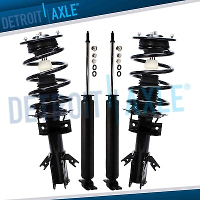 #ad Front Struts w Coil Springs Rear Shocks Absorbers for 2013 2020 Ford Fusion $197.26