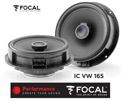 #ad Focal Ic VW 165 Speaker 165 CM Compatible With VW Santana New 2012 2020 $139.84