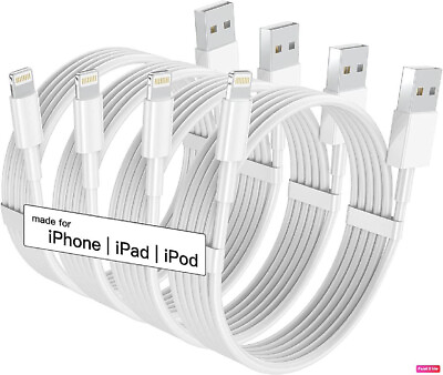 #ad #ad 2 PACK 3 FT USB Data Fast Charger Cable For Apple iPhone 6 7 8 X 11 12 13 14 MAX $2.99