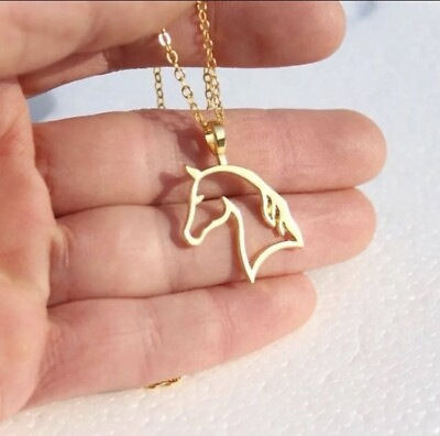 #ad Horse Necklace Pendant $21.00