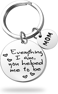 #ad Mother#x27;s Day Gifts from Daughter Son Kids Husband Keychain Gift for Mom $14.86