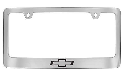 #ad Chevy Chrome License Plate Frame metal $12.99