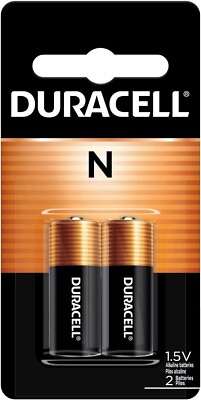#ad N 1.5V Alkaline Battery 2 Count Pack N 1.5 Volt Alkaline Battery Long Lasting $4.69