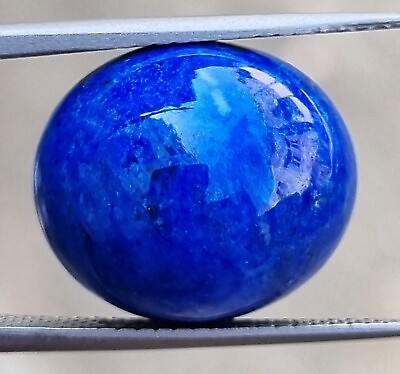 #ad Good Polished Lapis Lazuli Natural Stone Great Quality Oval Shape Weight= 13.3Ct $50.00