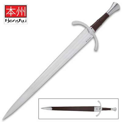#ad 40quot; Honshu Single Hand Great Broadsword 1065 Carbon SteeL Medieval Sword Sharp $229.99