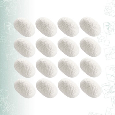 #ad 30 Pcs Gentle Exfoliating Deep Balls Silk Cocoons for Face Cleaning $9.31