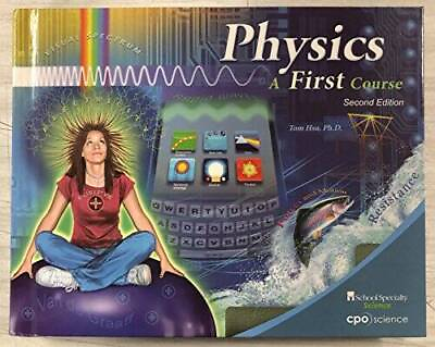 #ad Physics a First Course 2nd Edition Hardcover By Tom Hsu GOOD $5.45