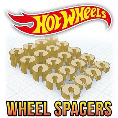 #ad 1 64 Scale SPACERS for Custom Hot Wheels $1.99