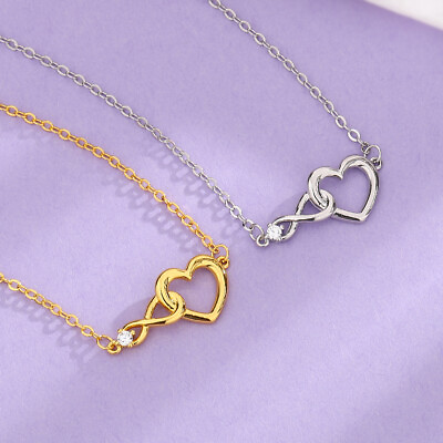 #ad Heart shape Bracelet Fashion Valentine’s Day Jewelry Love Gift For Girlfriend $3.00