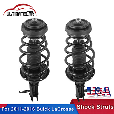 #ad Set 2 Front Complete Shock Struts Absorber Assembly For 2011 2016 Buick LaCrosse $114.96