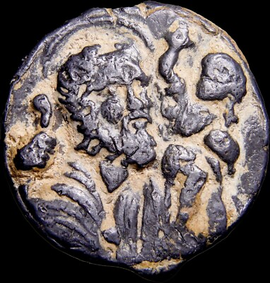 #ad IMPORTANT Medallion Antiquity Classical Greek PB Medallion Zeus amp; Hercules wCOA $829.17
