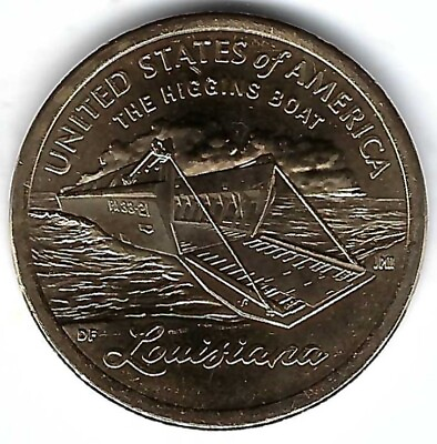 #ad 2023 D Denver $1 Coin for American Innovation Louisiana Series $2.95