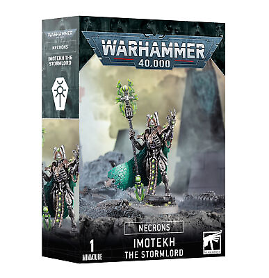 #ad Necrons: Imotekh the Stormlord Warhammer 40K NIB $38.25