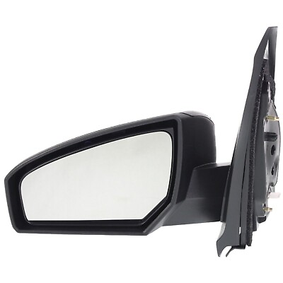 #ad Black Power Side View Door Mirror Driver Left Side For 2007 2012 Nissan Sentra $39.07