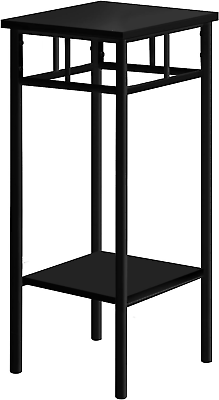 #ad Monarch Specialties 3278 Accent Table Side End Plant Stand Square Black $76.45
