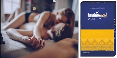 #ad Funtime Gold Capsules 10 Capsules Each Pack of 2 Natural Stamina amp; Sex Booster $20.49