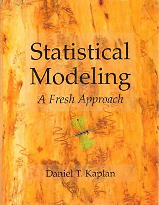 #ad ⭐Like New⭐ Statistical Modeling: A Fresh Approach by Daniel T. Kaplan Paperbac $10.10